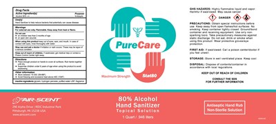 946 mL Label (Label 680 1 Qt)